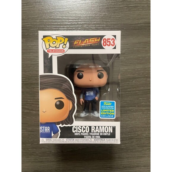 Funko Pop! Cisco Ramon - 2019 Summer Convention #853 - Picture 1 of 6